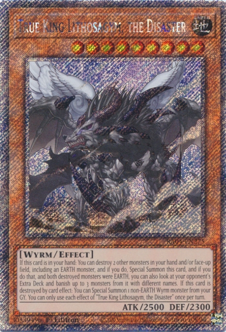 True King Lithosagym, the Disaster