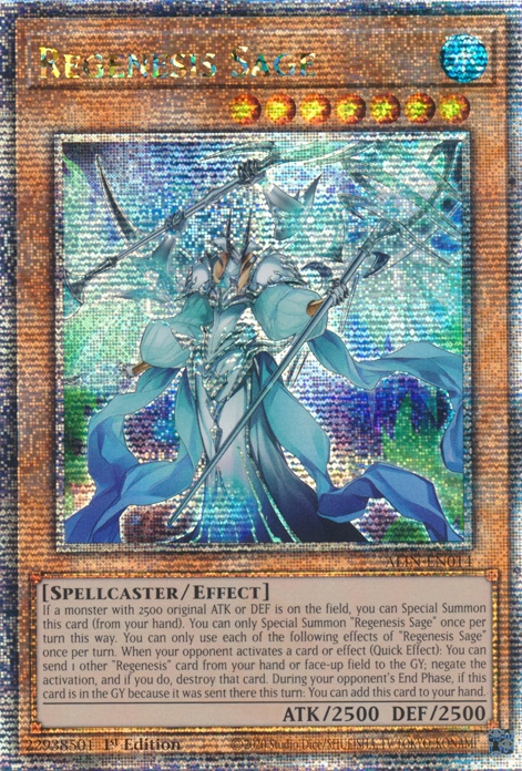Regenesis Sage