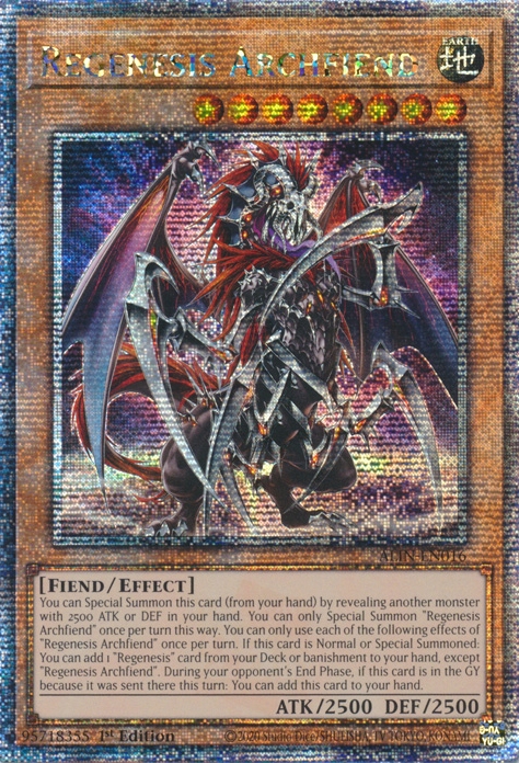 Regenesis Archfiend