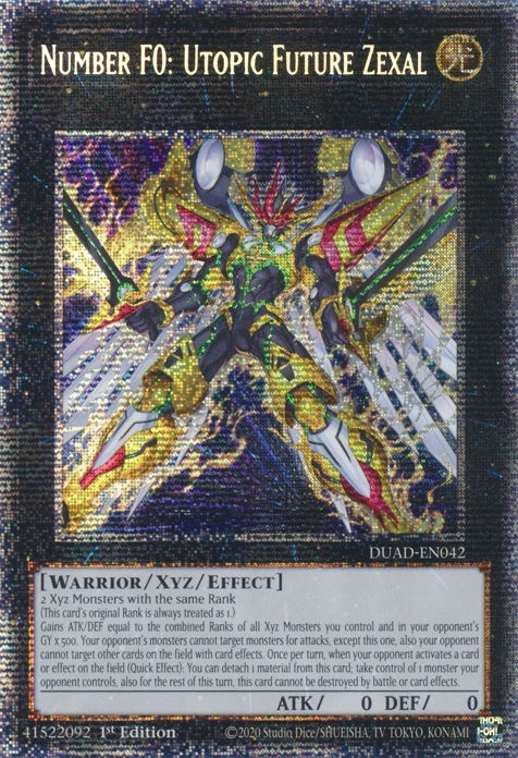 Number F0: Utopic Future Zexal