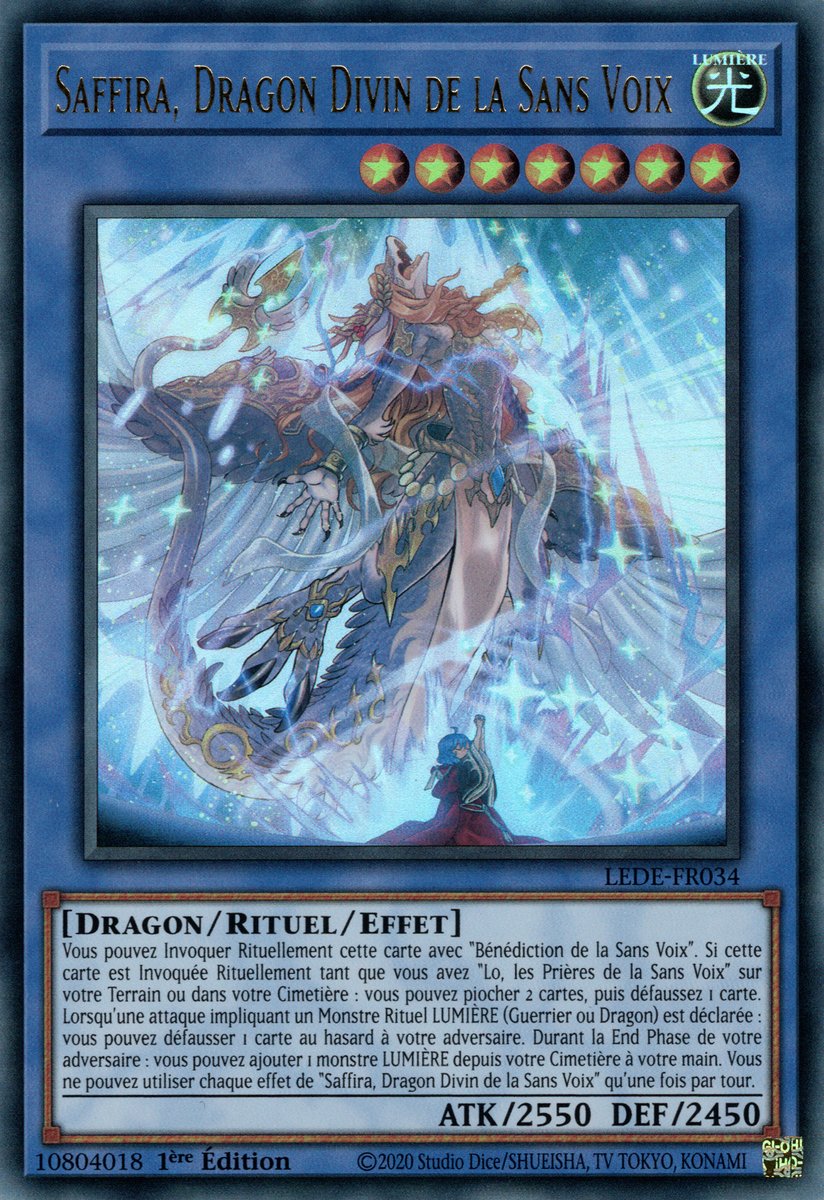 Saffira, Divine Dragon of the Voiceless Voice