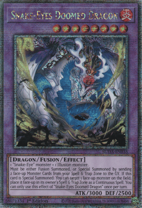 Snake-Eyes Doomed Dragon