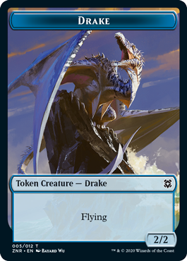 Drake (2/2, flying)