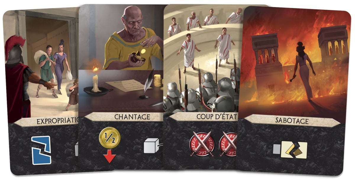 7 Wonders Duel Agora cartes conspiration