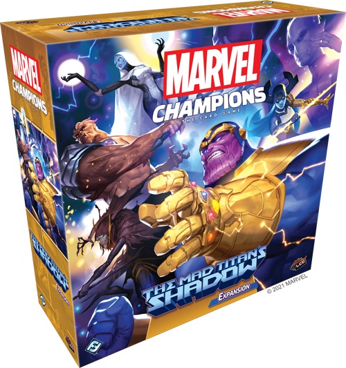 boite de jeu Marvel Champions The Mad Titan's Shadow