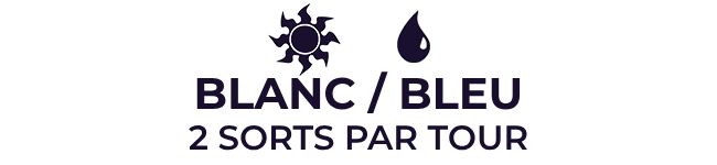 Blanc / Bleu
