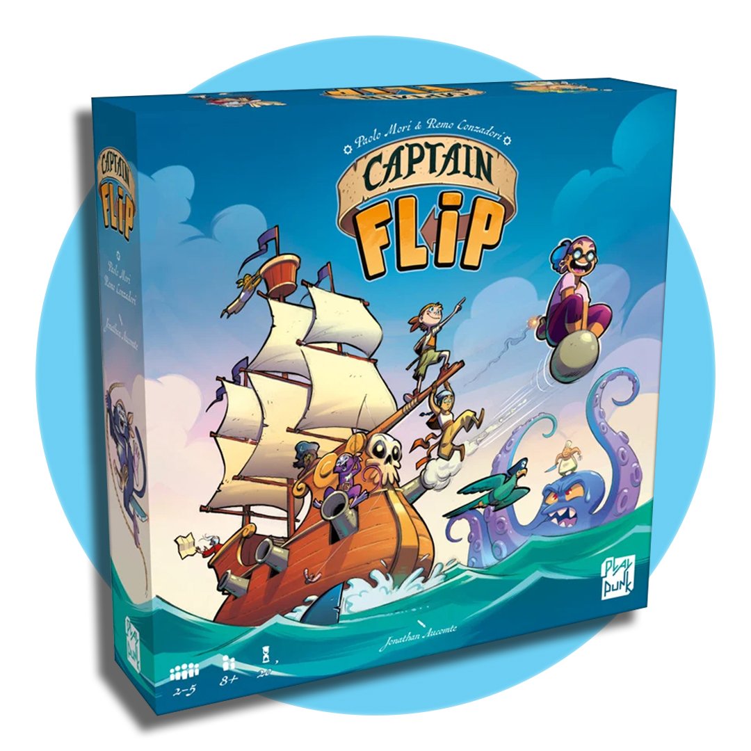 Boîte de jeu Captain Flip