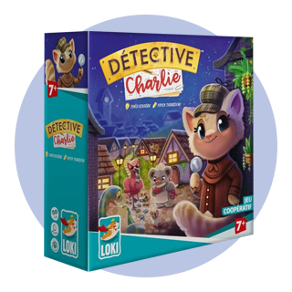 Boîte de jeu Detective Charlie