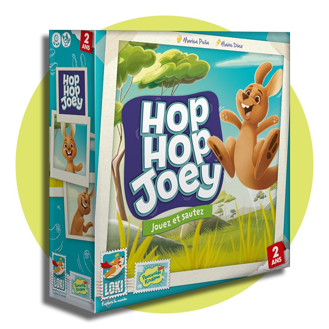 Boîte de jeu Hop Hop Joey