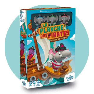 Boîte de jeu La planche des pirates