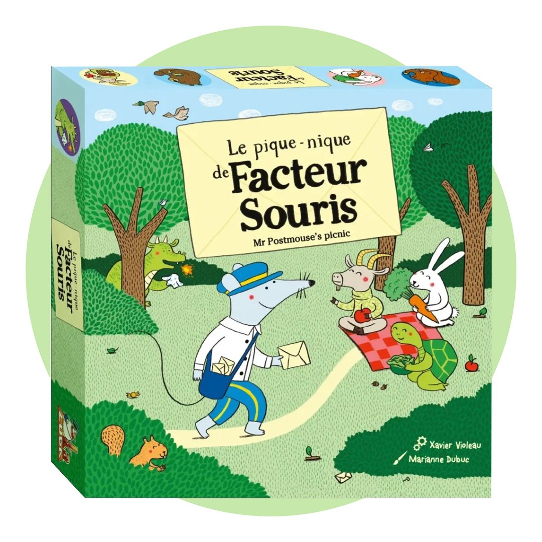 Boite de jeu Le Pique-Nique de Facteur Souris