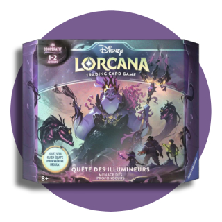 Boîte de jeu Lorcana - La Quête des Illumineurs