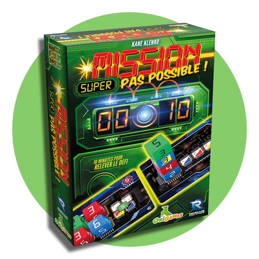 Boite du jeu Mission Super Pas Possible