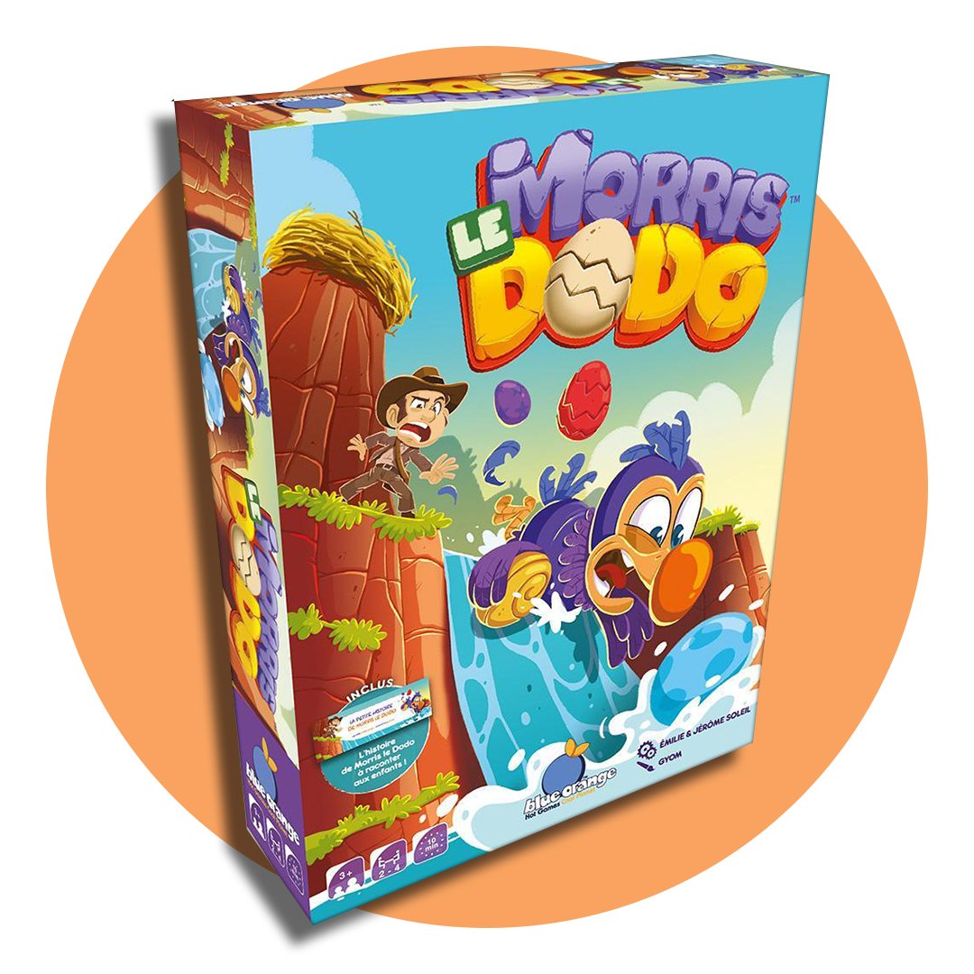 Boîte de jeu Morris Le Dodo