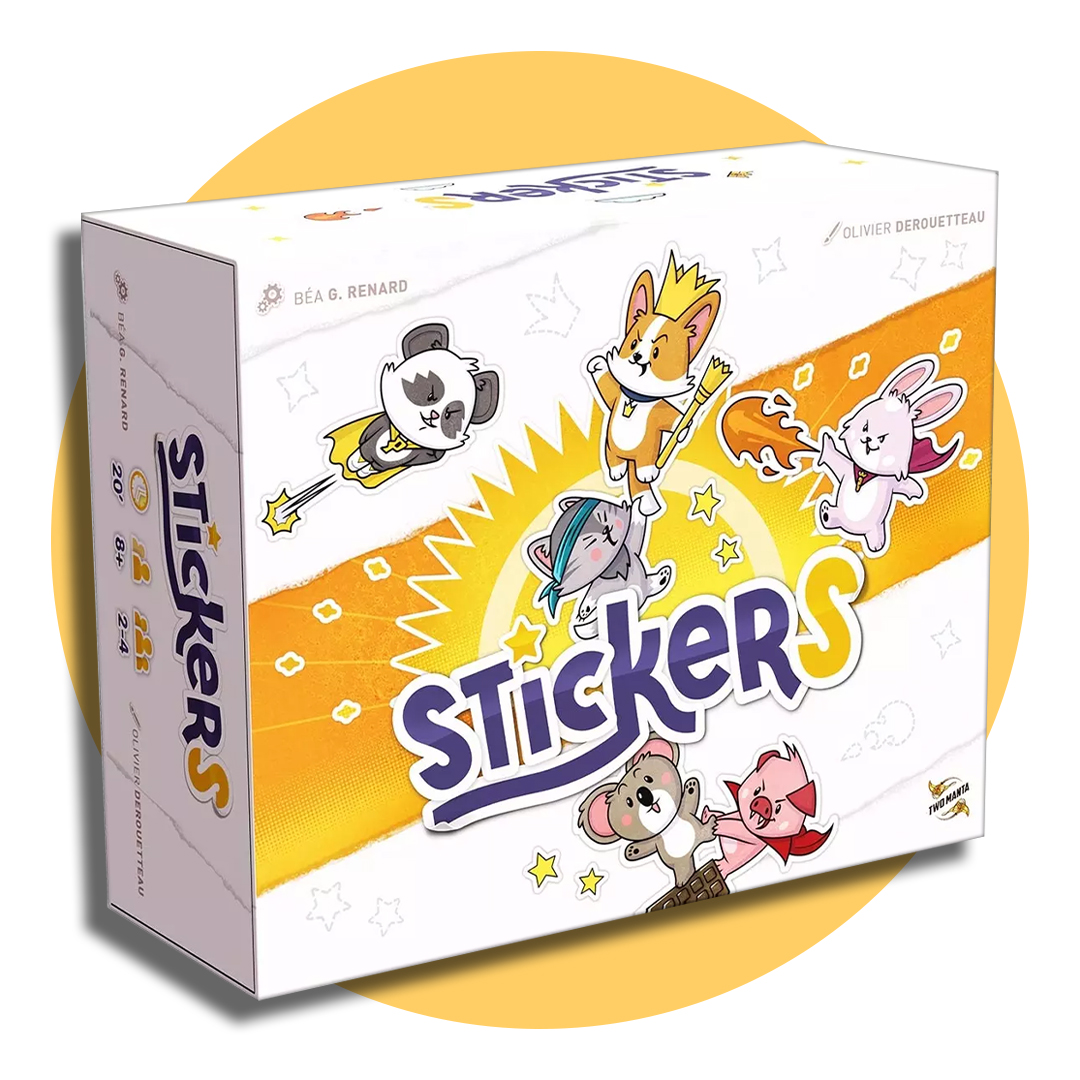 Boite du jeu Stickers