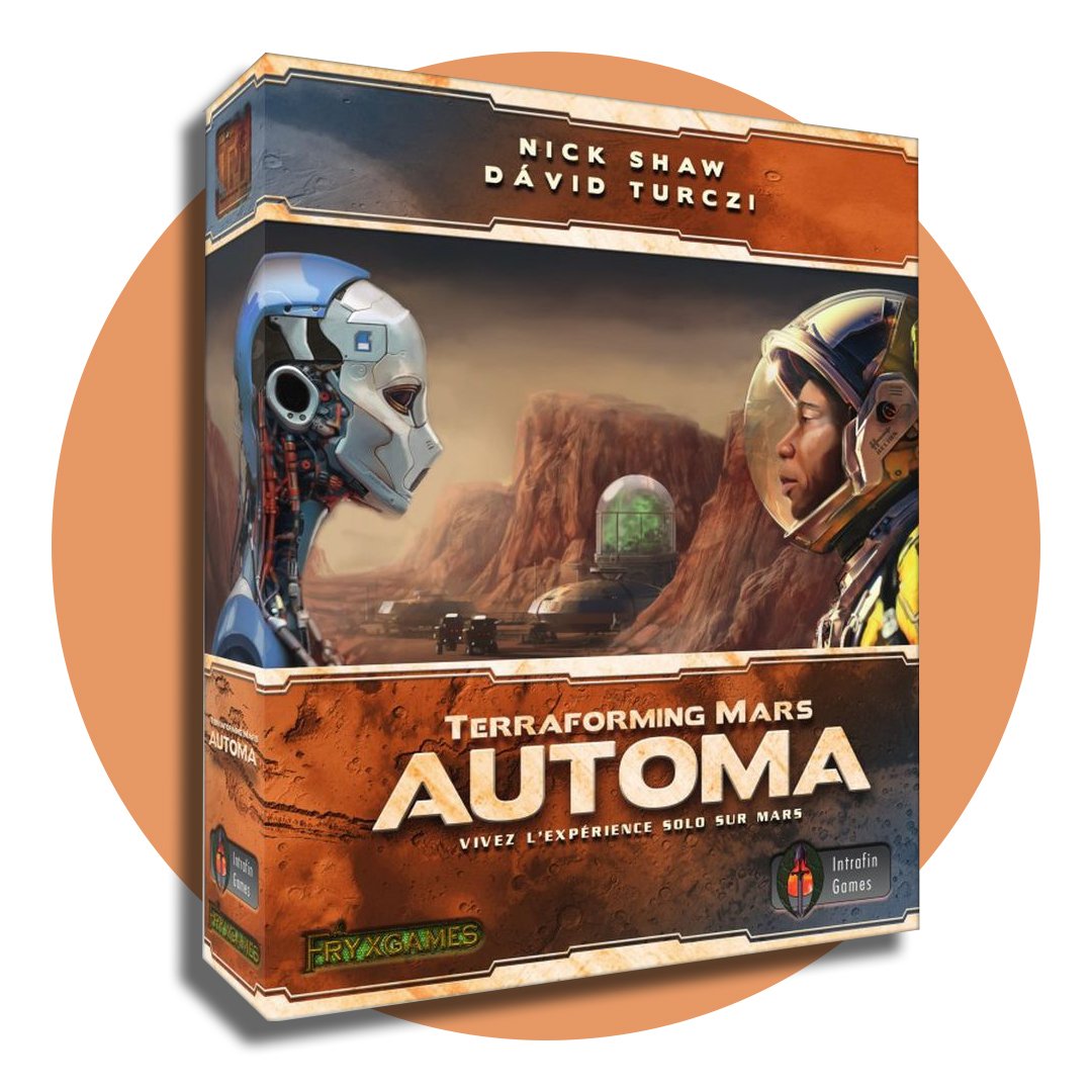 Boite de jeu Terraforming Mars - Automa