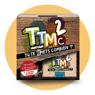 Boîte de jeu TTMC 2 - Tu Te Remets Combien ?