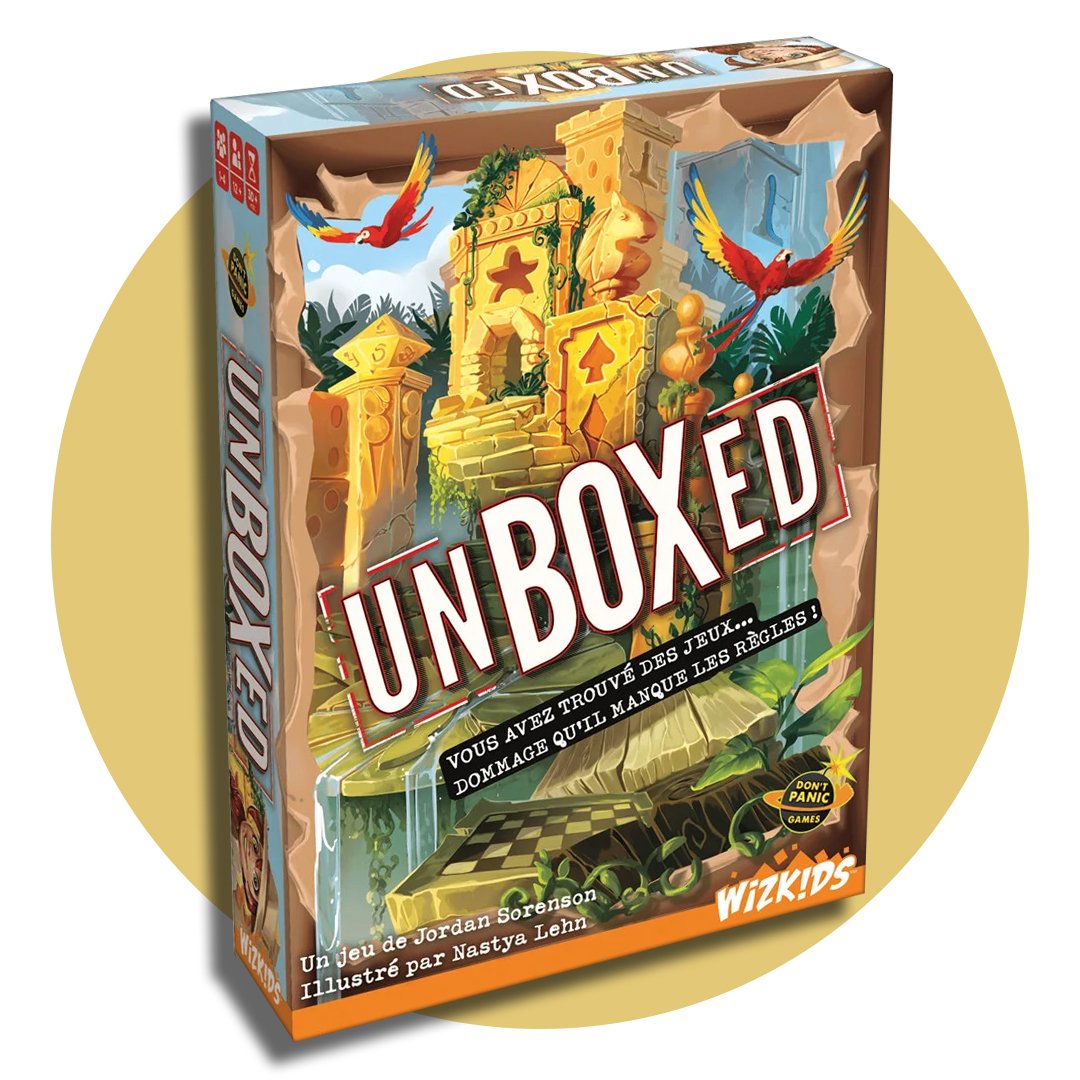 boîte de jeu Unboxed