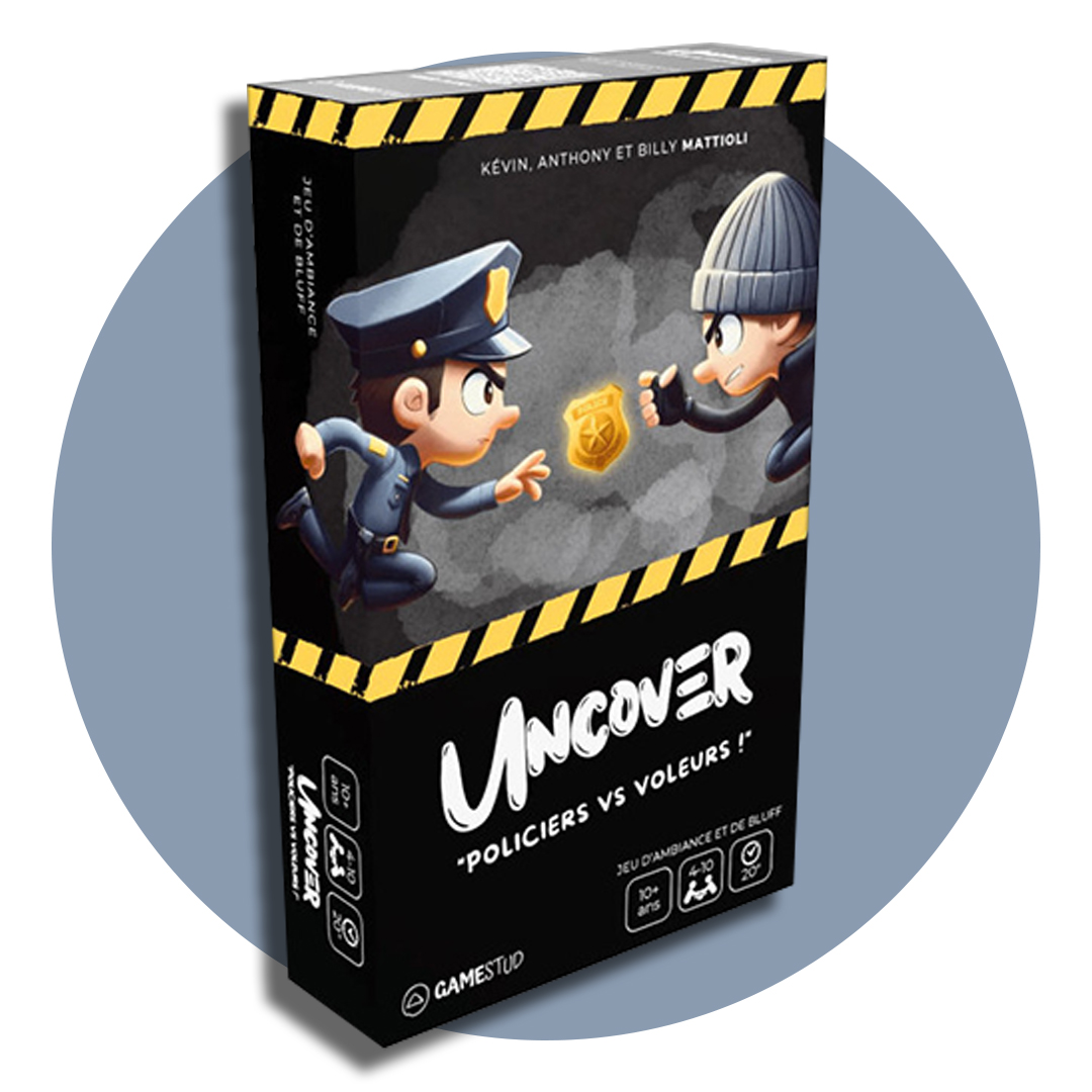 Boite du jeu Uncover - Policiers VS Voleurs