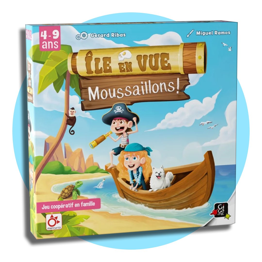 Boîte de jeu Île de vue Moussaillons