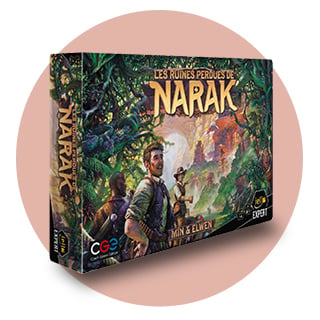 Boîte de jeu Les Ruines Perdues de Narak