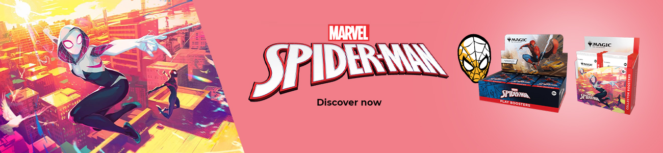 Bannière Spiderman - Magic the Gathering