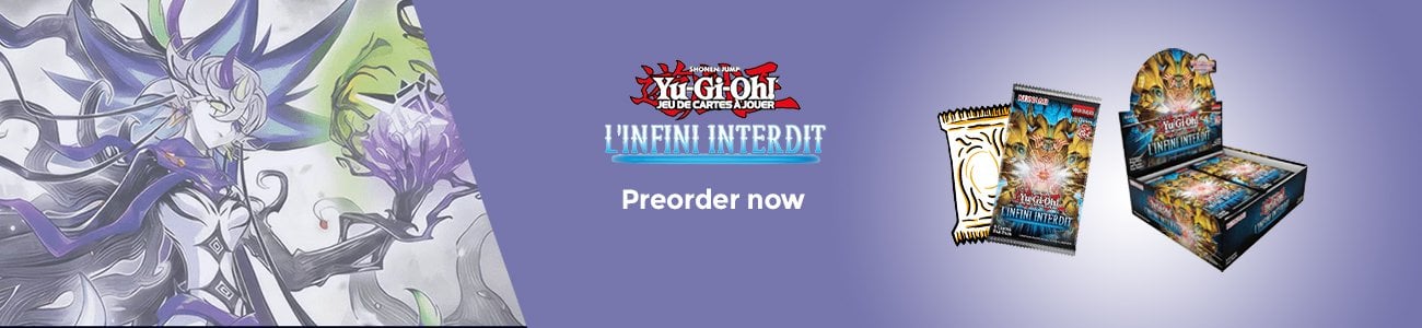 YGO Preorder Infinite Forbidden Banner
