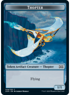 Thopter (1/1, flying, blue)