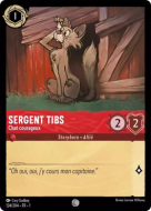 Sergeant Tibbs - Courageous Cat