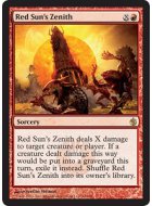Red Sun's Zenith