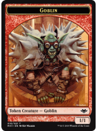 Goblin (1/1) // Emblem Serra the Benevolent