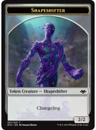 Shapeshifter (2/2, changeling) // Construct (0/0)