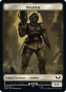 Soldier (1/1) / Space Marine Devastator (3/3)