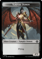 Vampire Demon (4/3, flying)