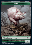 Boar (3/1) // Insect (1/1, green)