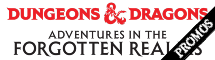 D&D: Adventures in the Forgotten Realms Promos