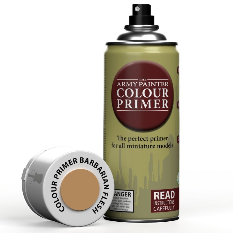 Barbarian Flesh Color Primer Spray - Army Painter - Buy your painting  products and accessories - Playin by Magic Bazar