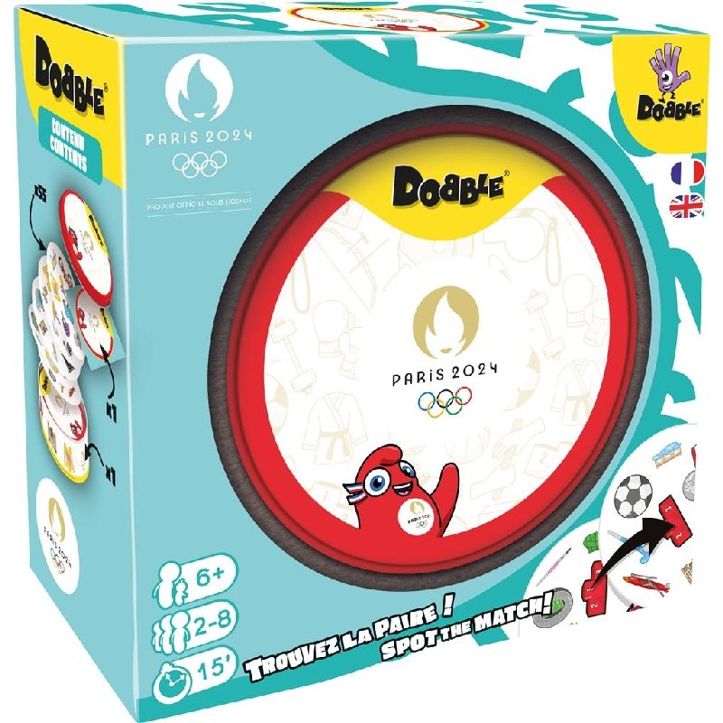 Dobble Jeux Olympiques Paris 2024 - Buy your Board games in family