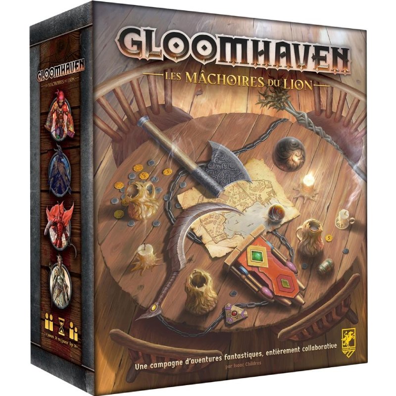 Gloomhaven : Jaws of the Lion - Buy your Board games for passionate players  & experts - Playin by Magic Bazar