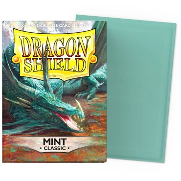 100 pochettes classic format standard mint dragon shield 