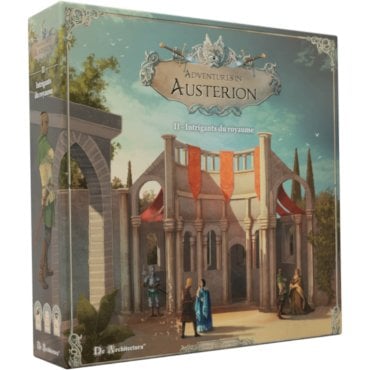 adventures in austerion ii intrigants du royaume jeu de architecturart boite de jeu 