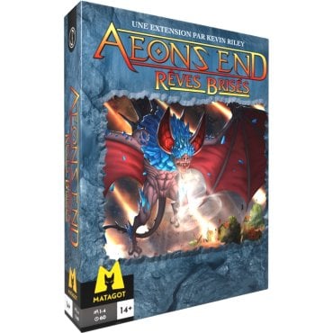 aeons end extension reves brises jeu matagot boite de jeu 