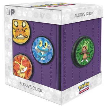 alcove clic flip box pokemon kalos ultra pro 16126 
