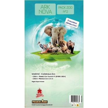 arc nova pack zoo n 2 jeu feuerland boite de jeu 