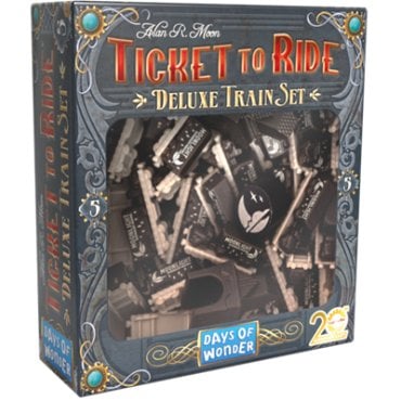 aventuriers du rail deluxe train set boite de jeu noir 