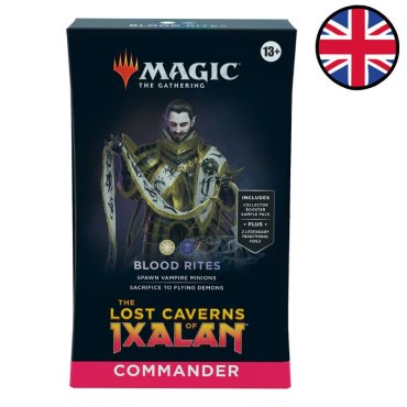 blood rites deck commander les cavernes oubliees dixalan magic fr 