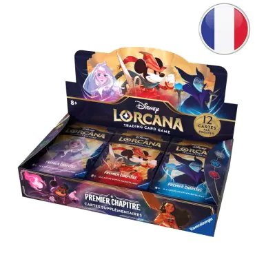 boite de boosters disney lorcana premier chapitre fr 