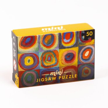 carres et cercles concentriques vassily kandinsky mini puzzle 50 p wilson 