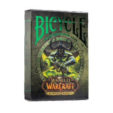 cartes bicycle world of warcraft burning crusade boite 