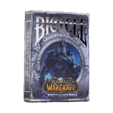 cartes bicycle world of warcraft wrath of the lich king boite 